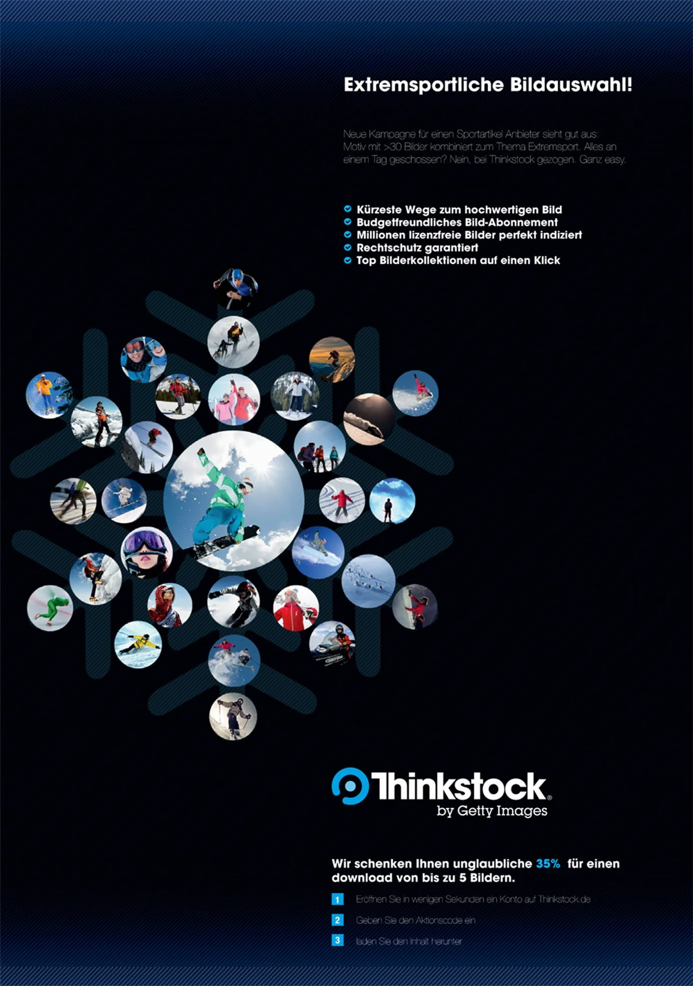 ad for thinkstock designed by gustavo barroni