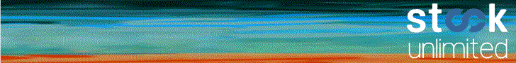 banner for stock unlimited campaign art directed gustavo barroni