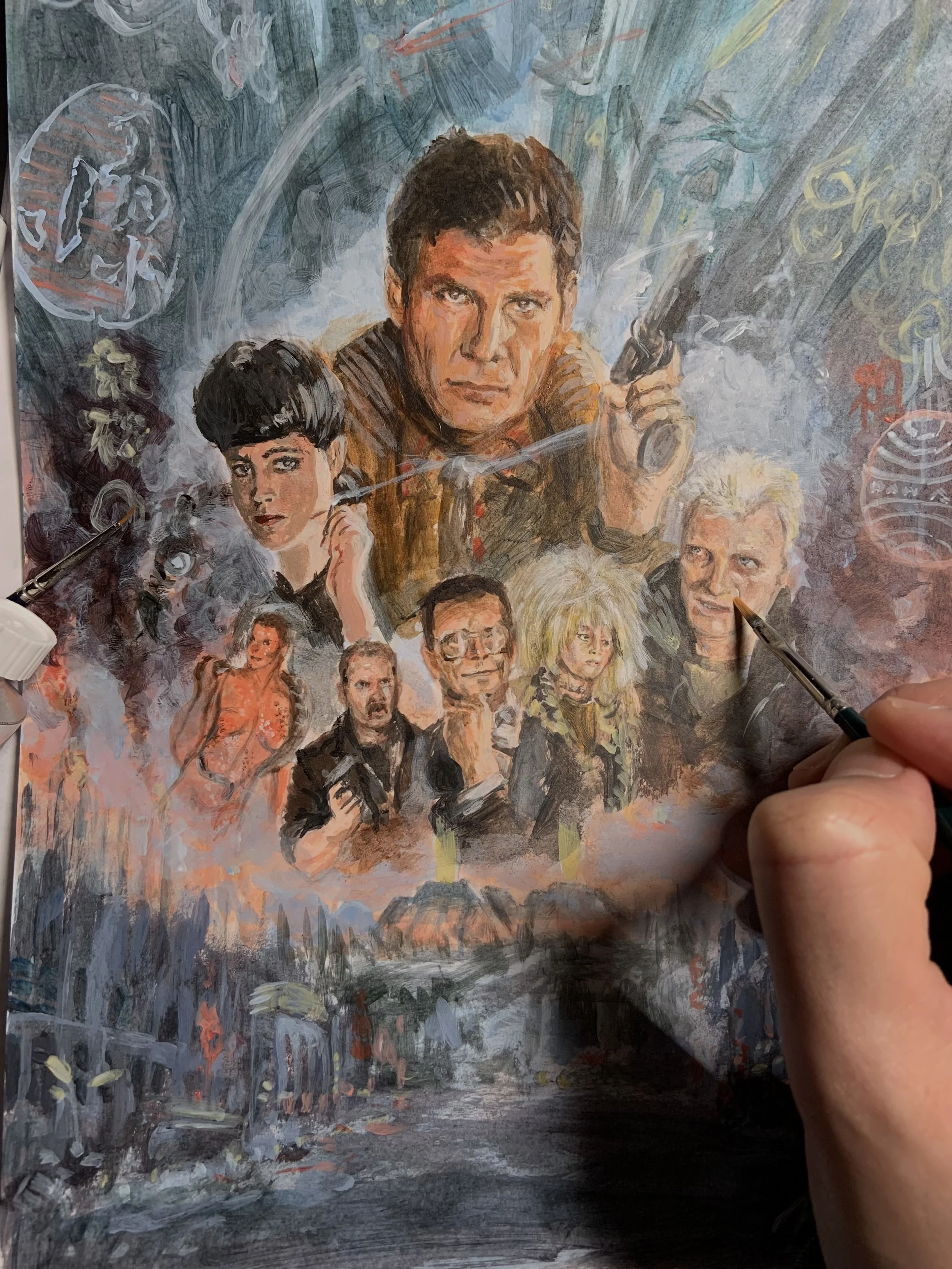 Blade Runner colour study