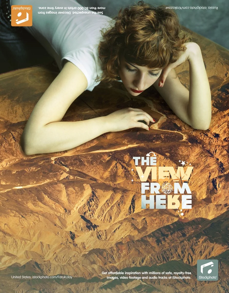 view from here campaign for istockphoto from Gustavo Barroni