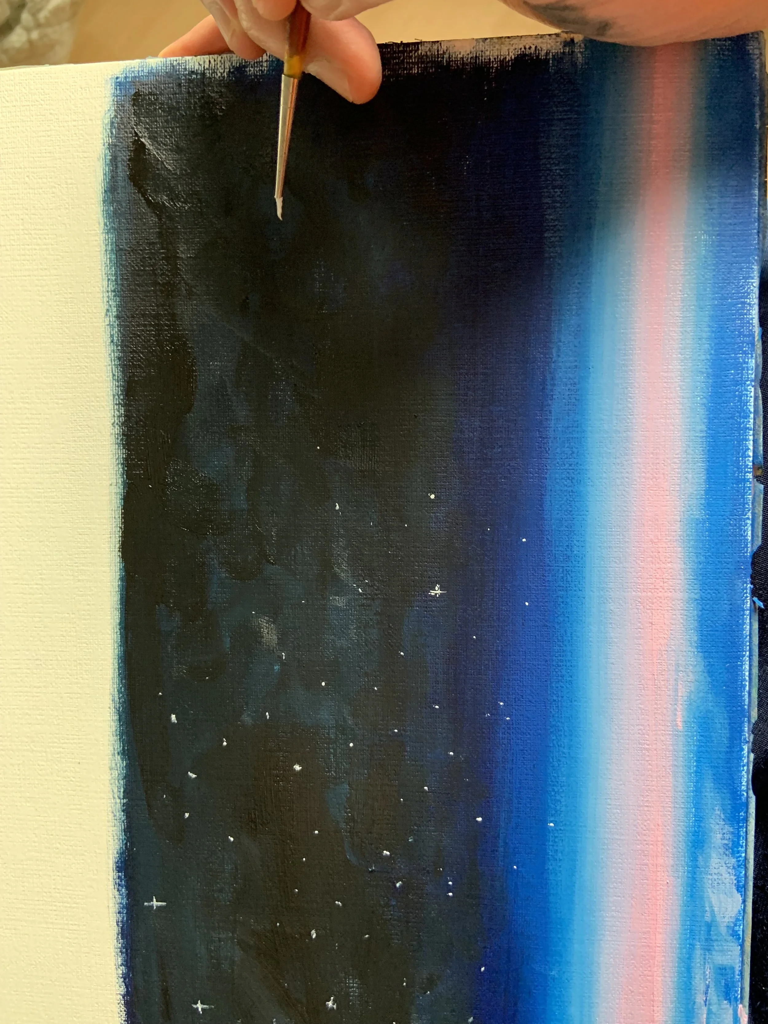 star wars shadows of the empire oil painting by gustavo barroni