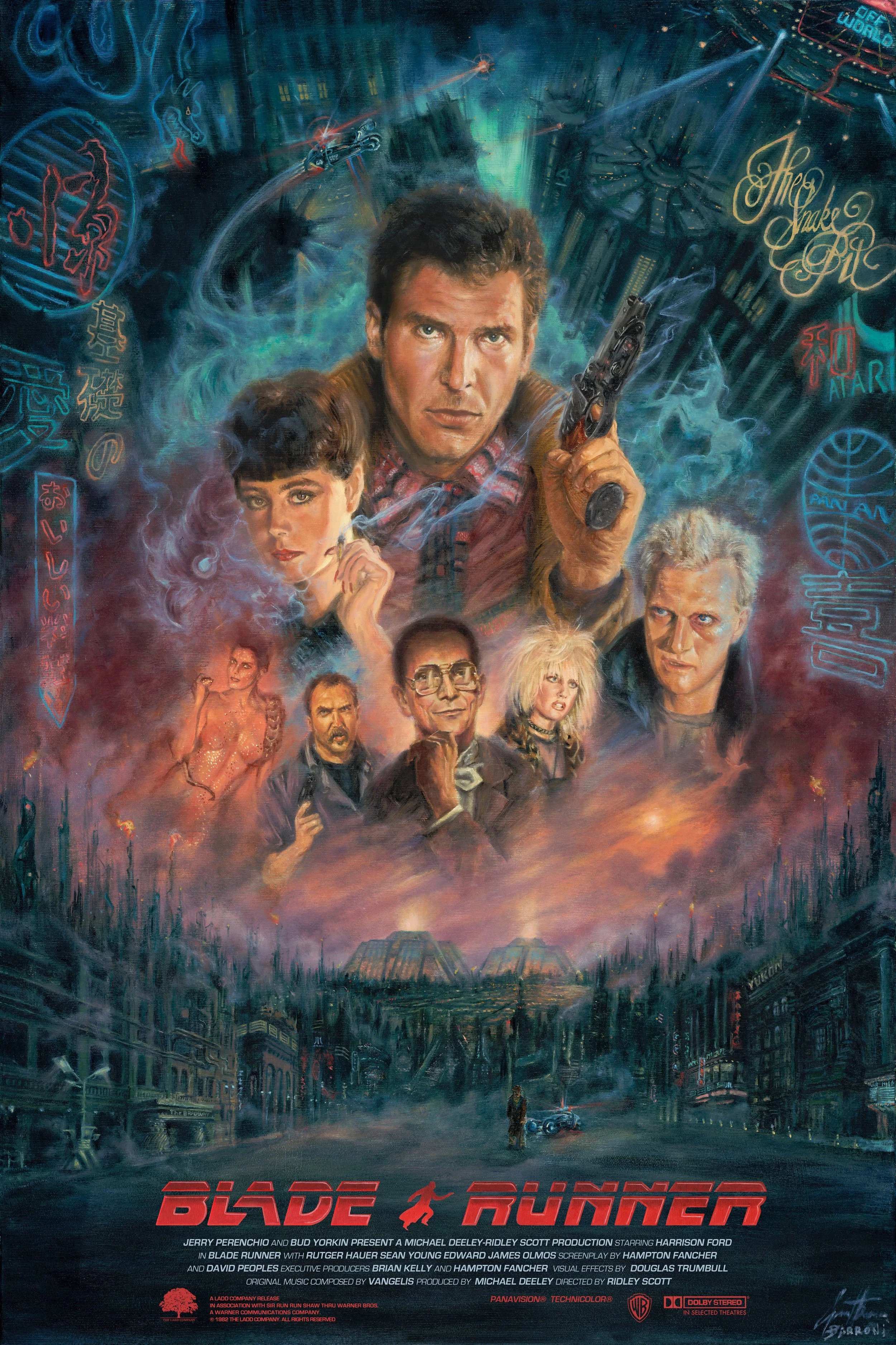 Blade Runner poster Gustavo Barroni