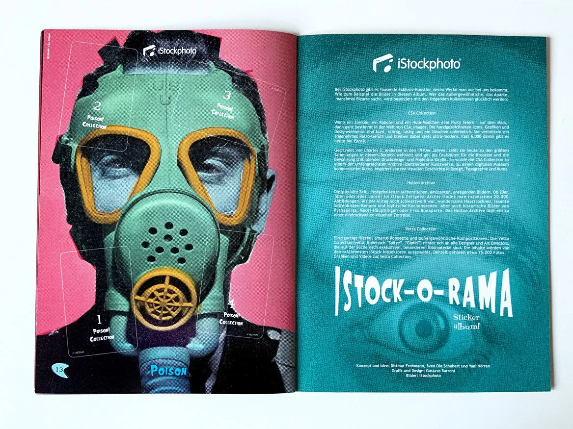 stickers album for istock by gustavo barroni