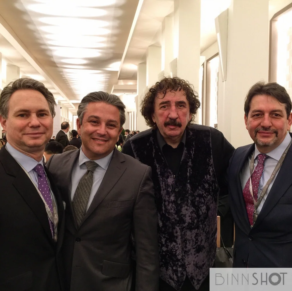 Jason Binn, Directeur General of Cartier South East Europe François-Marc Sastre, Monty Shadow, Global Head, Customer Marketing, Alliances & Partnerships at HP Inc. Jean-Pierre Le Calvez