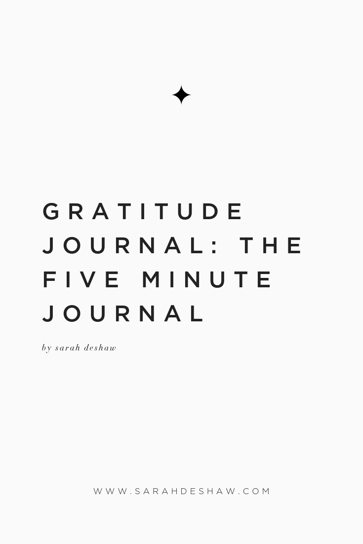 GRATITUDE JOURNAL THE FIVE MINUTE JOURNAL.jpg