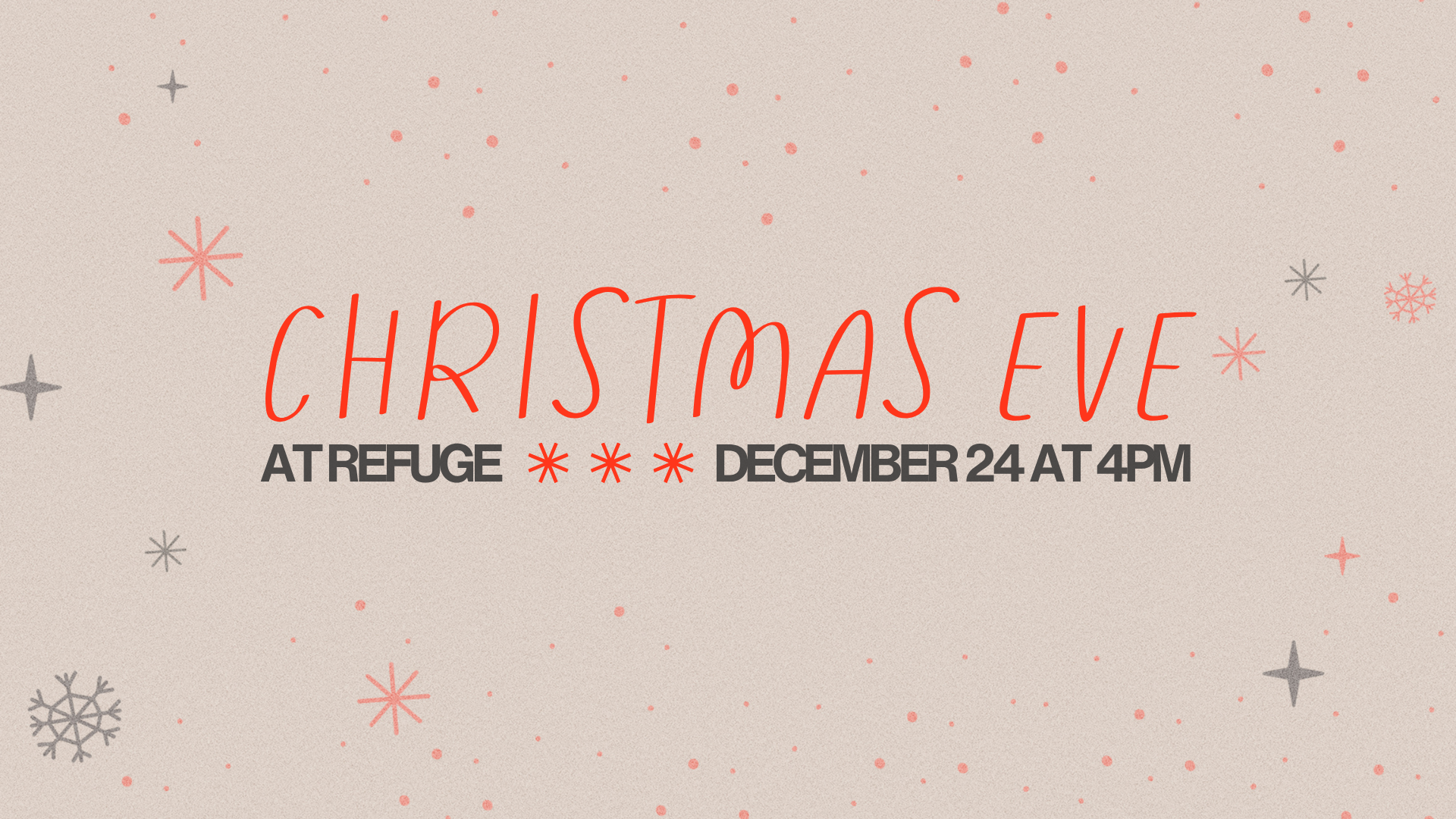 Christmas Eve Service