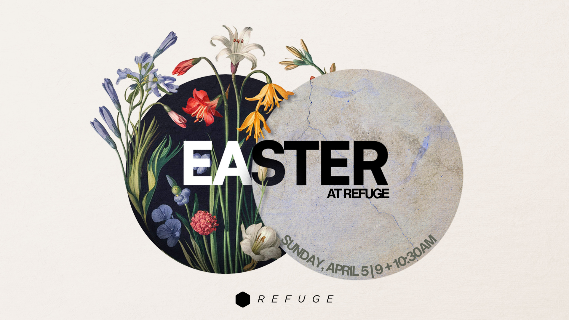 Easter Sunday - TWO SERVICES