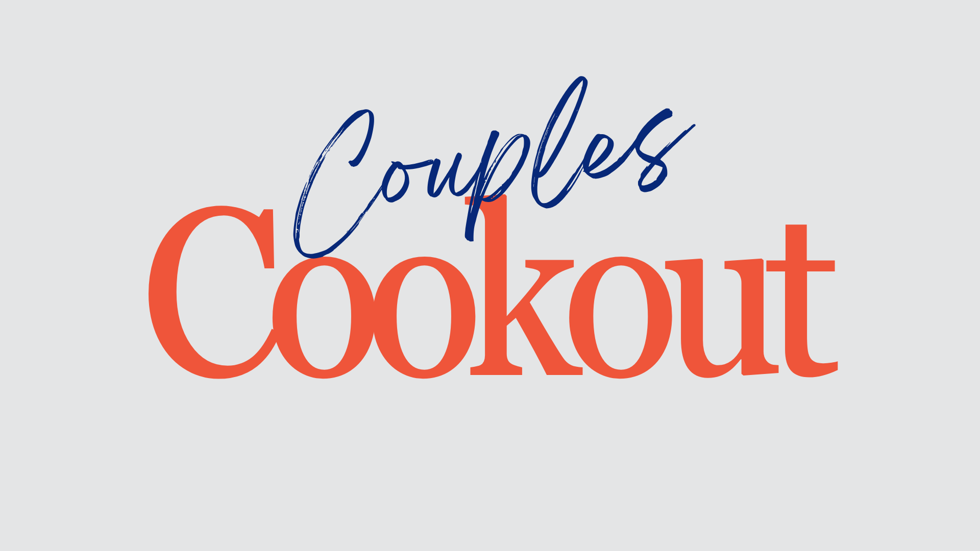 Couples Cookout