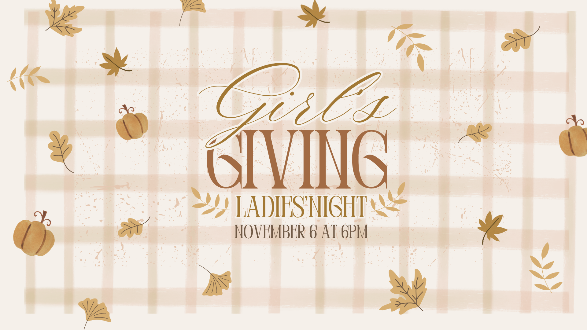Ladies' Night | Girls-Giving