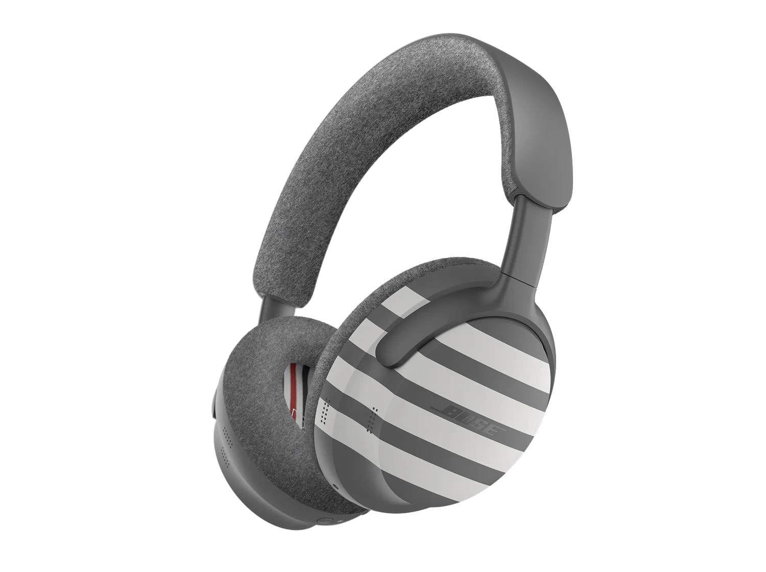Bose x Thom Browne QuietComfort Ultra Headphones 2nd Gen product shot, Smoked Pearl