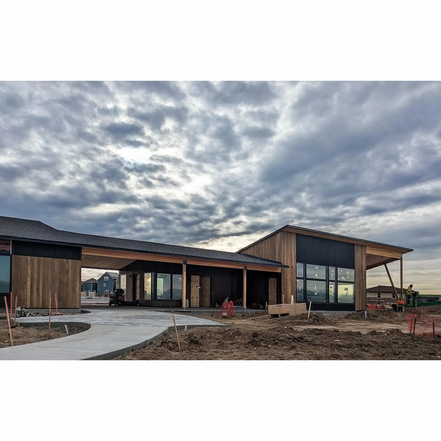 The Bluff Lake Nature Center building has turned a corner - exterior siding is on, parking lot and ramp are in, and interior finishes are going up fast. BLNC is Denver&rsquo;s only urban Nature Center - this new HQ serves as a gateway to nature and w