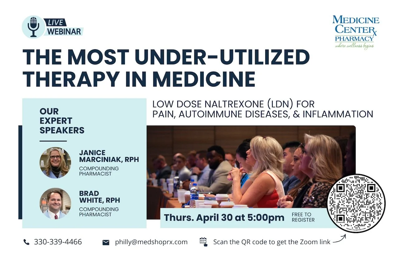 Low Dose Naltrexone: The Most Underutilized Therapy In Medicine