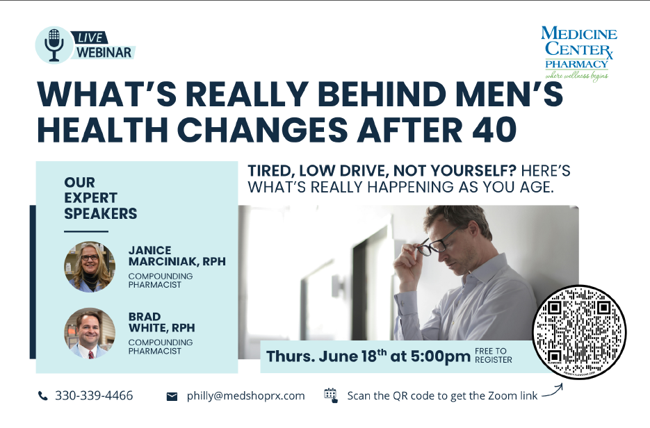 Tired, Low Drive, Not Yourself? Discover What’s Really Behind Men’s Health Changes After 40