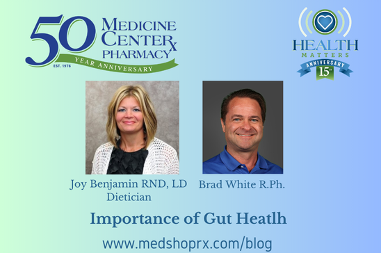 Gut Health 101: Probiotics, Fiber &amp; Your Microbiome | Medicine Center Pharmacy