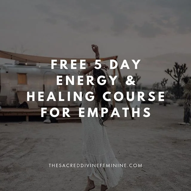 Tired of the constant energy fluctuations you experience as an empath or highly sensitive person? ⠀
⠀
Ready to learn how to manage your energy? ⠀
⠀
Trust me, I feel you - all puns intended ;) ⠀
⠀
Being an empath and sensitive to the fluctuating energ