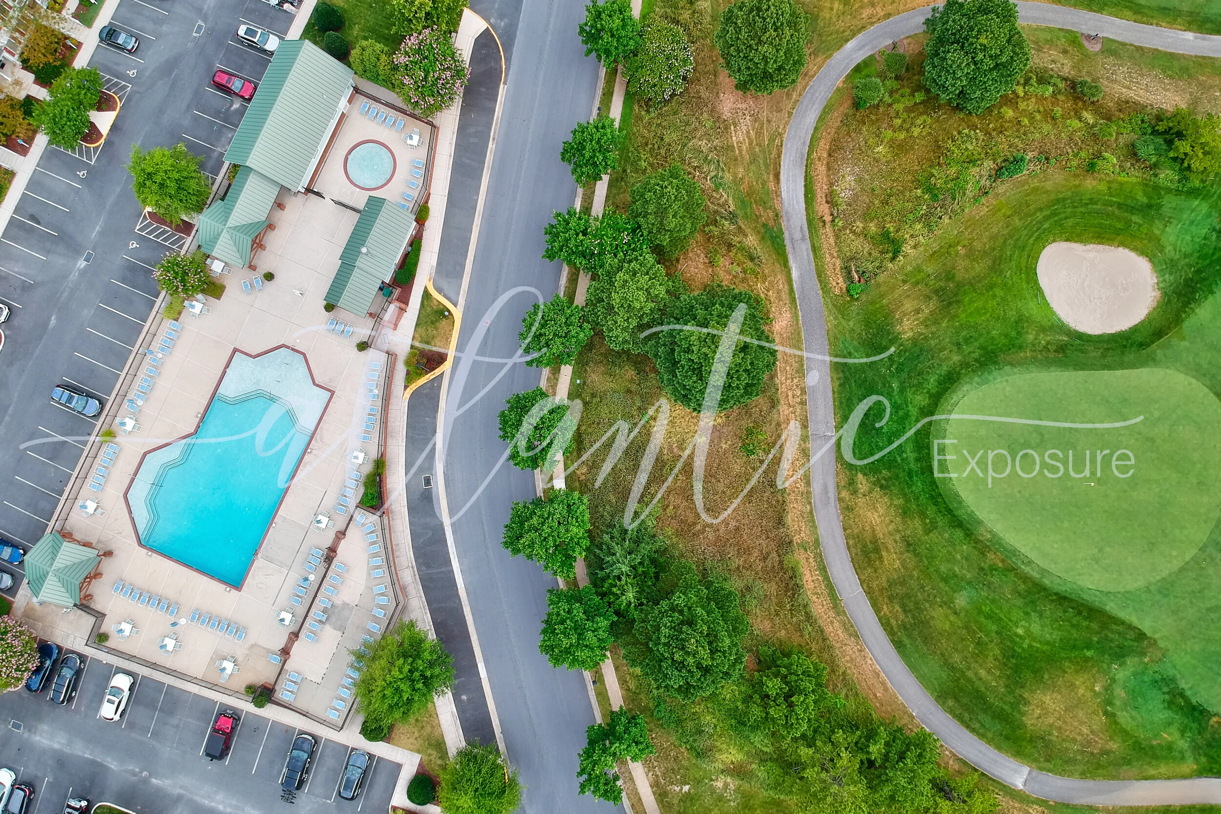 Bear Trap October Glory Pool Drone 19