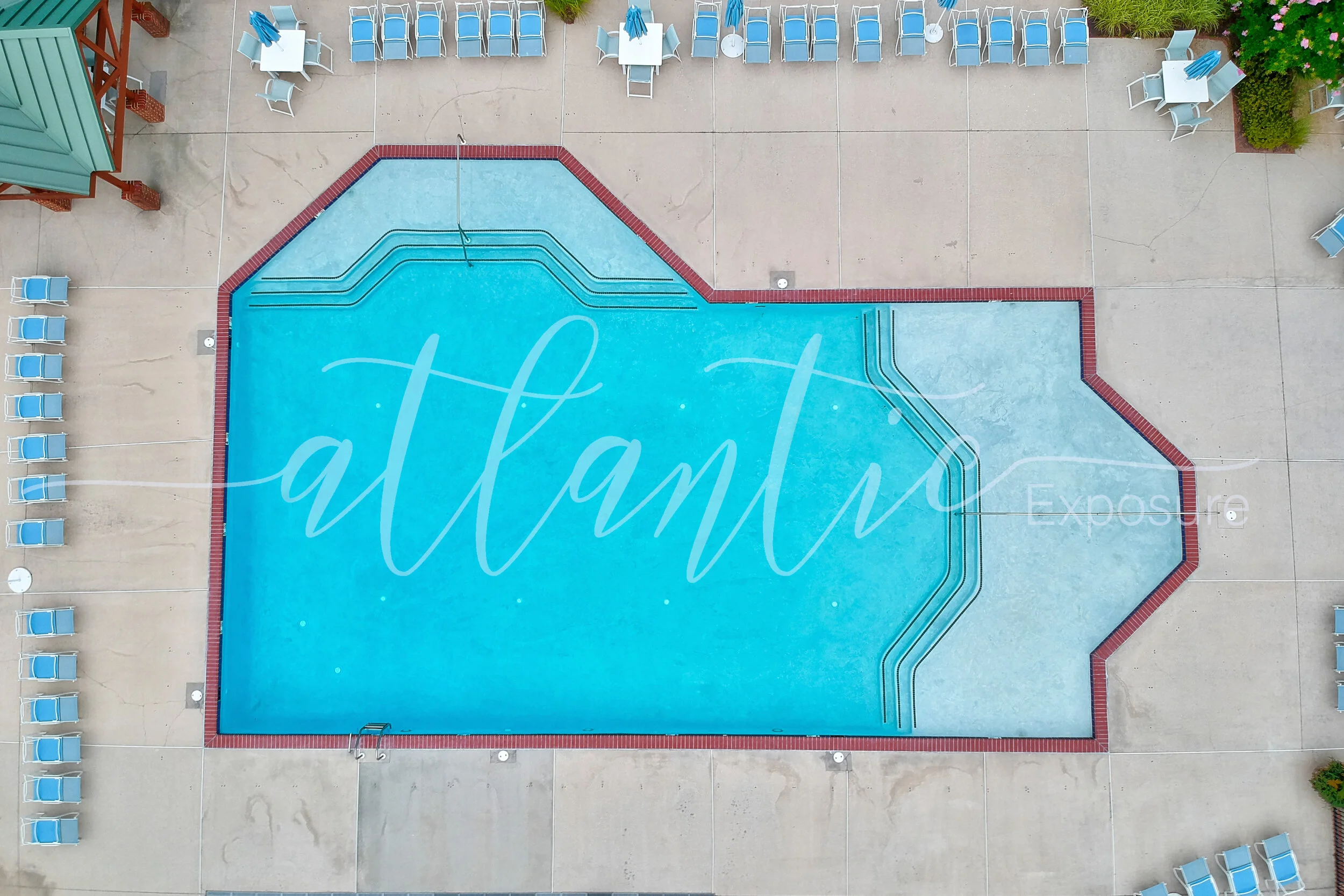 Bear Trap October Glory Pool Drone 23