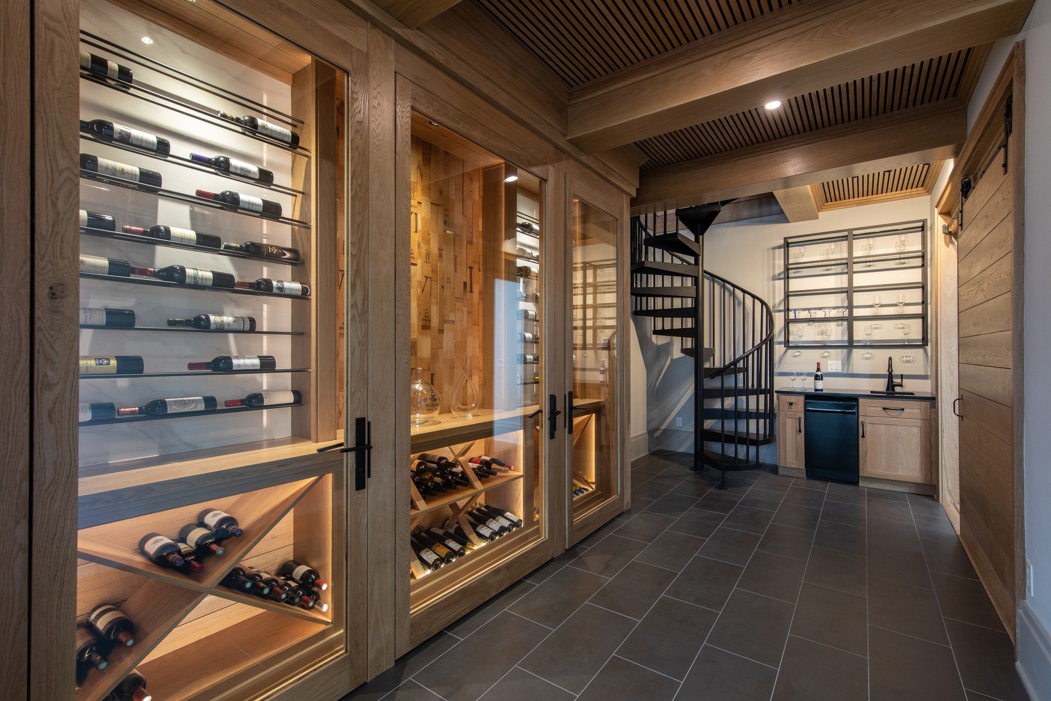 Anyone else have wine cellar envy?!!? We are wildly impressed with this 🍷cellar and are consistently thrilled by where our job takes us ✨
_
📸: @atlantic_exposure