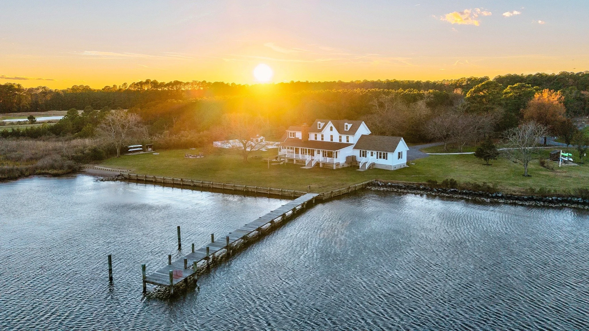 From the dock to the home, every detail is captured to showcase the relaxed, elevated coastal lifestyle🛥✨ #Trusted #LuxuryListing #AtlanticExposure #RealEstatePhotography #TwilightShoot #DronePhotography #views