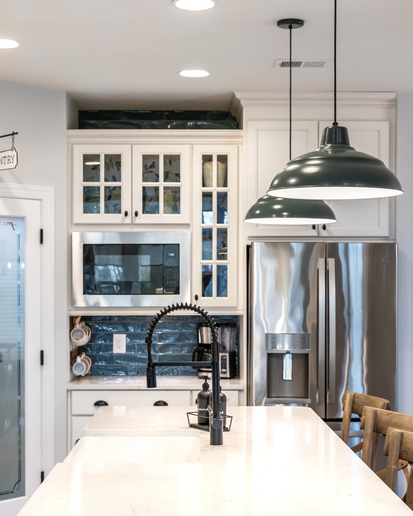 A kitchen island made for cooking, chatting, and just enjoying the space. It&rsquo;s where meals are prepared, coffee is shared, and conversations linger a little longer&mdash;designed to be both functional and inviting for everyday life.