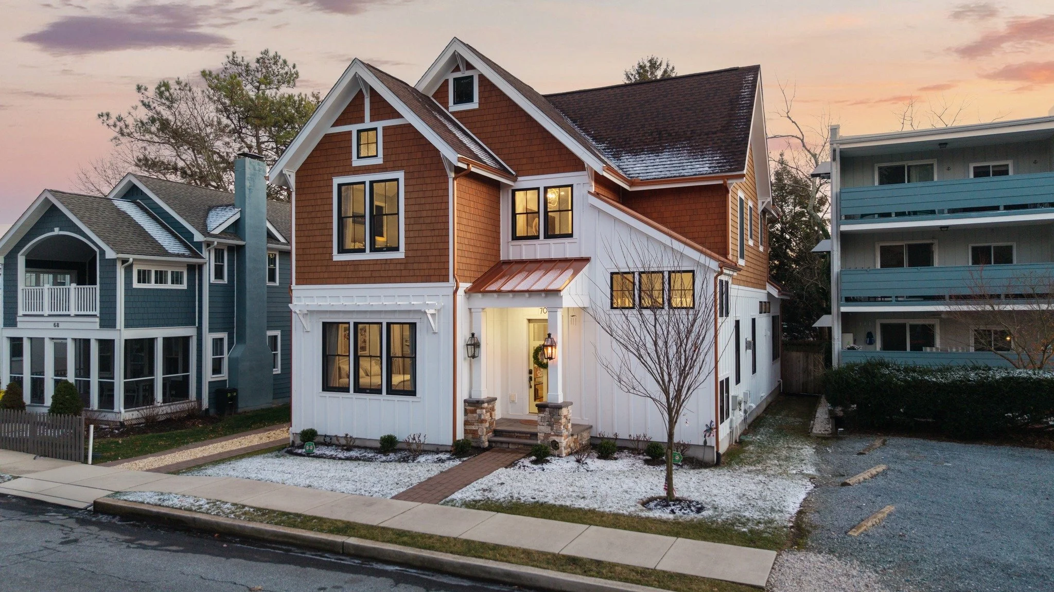 Luxury living that feels warm, inviting, and perfectly at home in every season 🏠 #LuxuryListing #AtlanticExposure #views #RealEstatePhotography #TwilightShoot