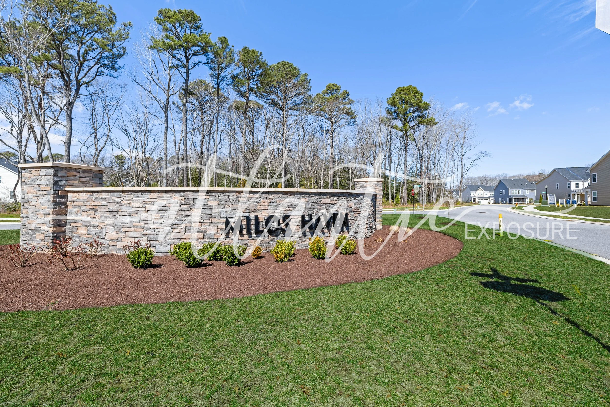 Milos Haven Community Sign