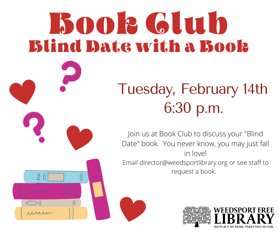 Book Club- Blind Date with a Book