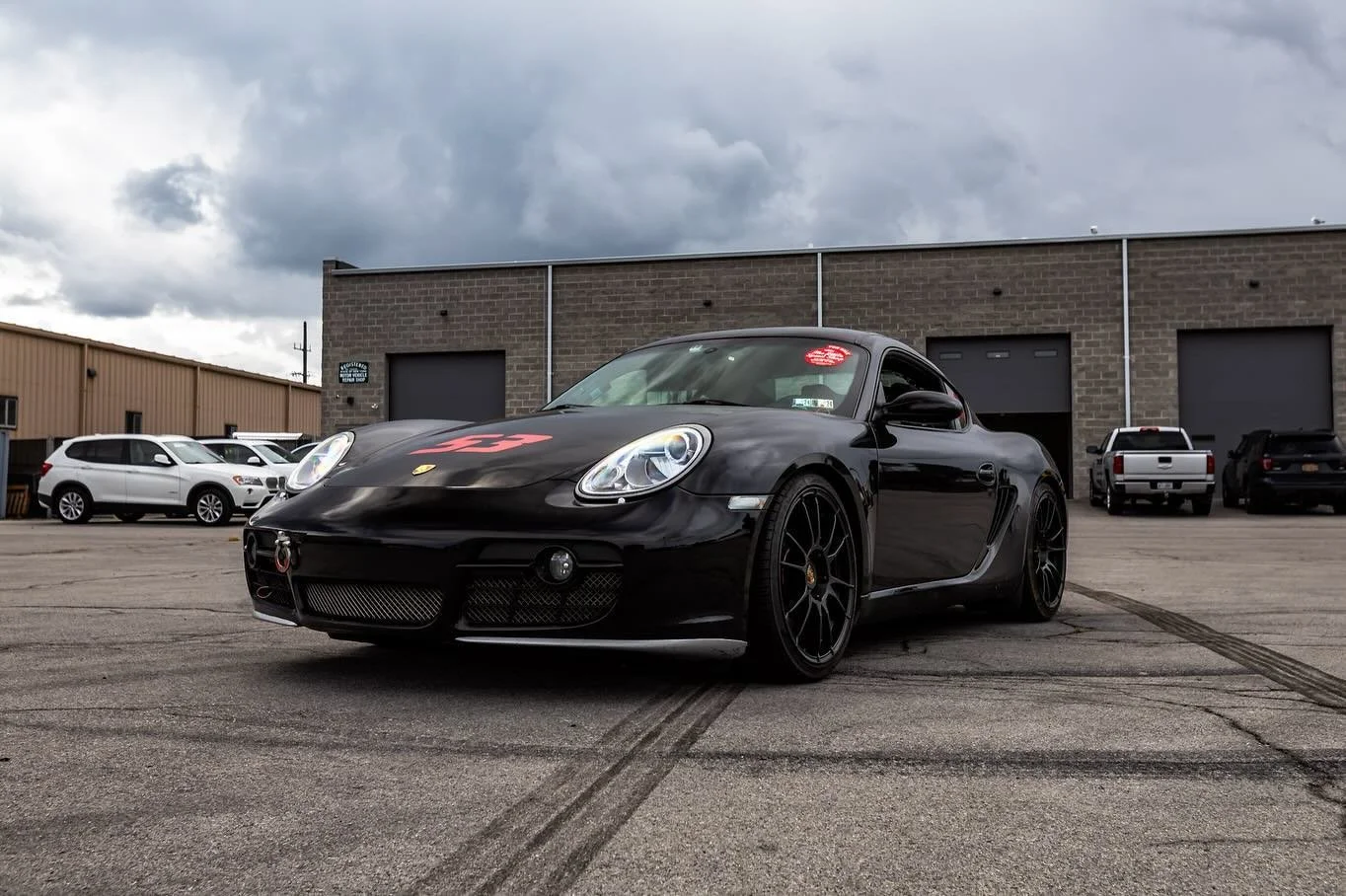 2006 Porsche Cayman S Track Beast 
3.8L Carrera Engine Swap
IPD Plenum. GIAC Tune. GT3 Throttle Body. Bodymotion Deep Sump Kit. 
Gen 2 Cayman S factory reconditioned transmission with one track season of use. 
Low Mass Racing Flywheel and Racing Clut