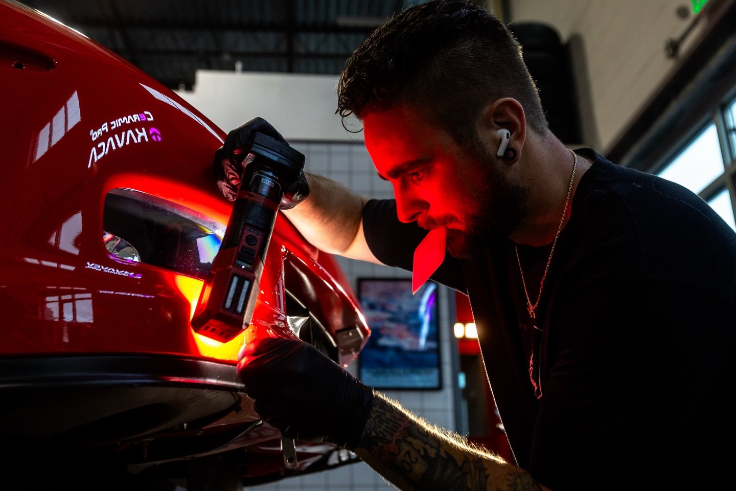 A little extra love for your vehicle goes a long way🫶🧼

🌐For more info on paint protection film, ceramic coating, and more, visit our website or give us a call!

@ceramicpro @ceramicprousa #ceramiccoating #ppf #paintcorrection #paintprotection #ro