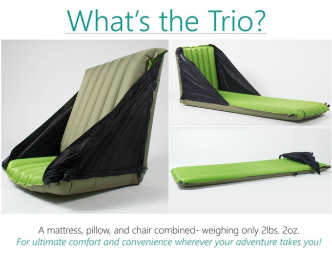 Best Camping Sleeping Pad The PacBack Trio