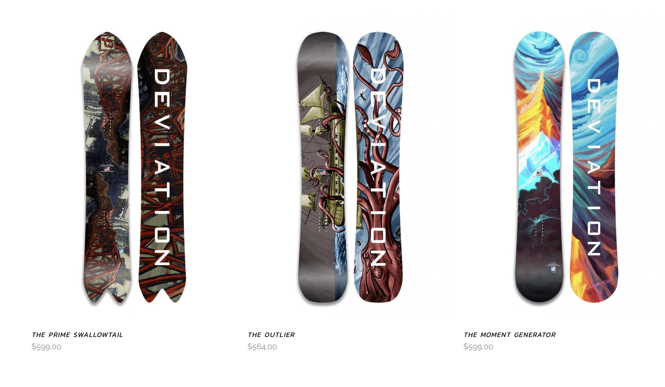 Deviation Skis & Snowboard Works RY Outfitters