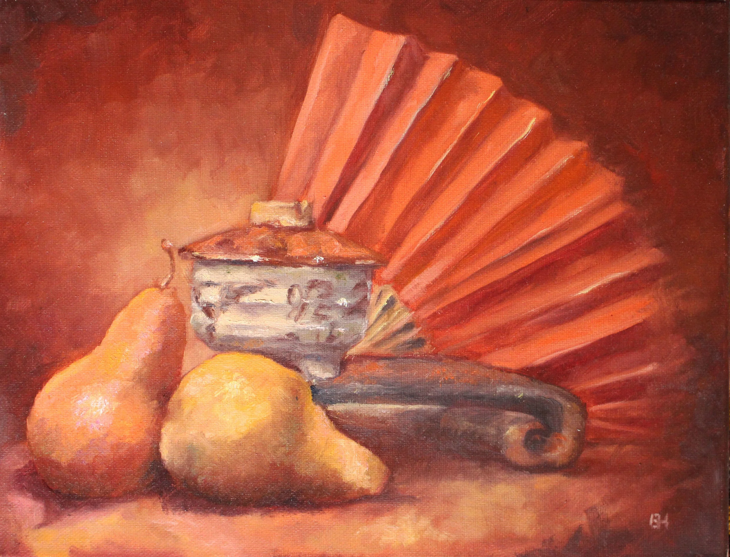  Oil on Canvas • 14" x 11" 