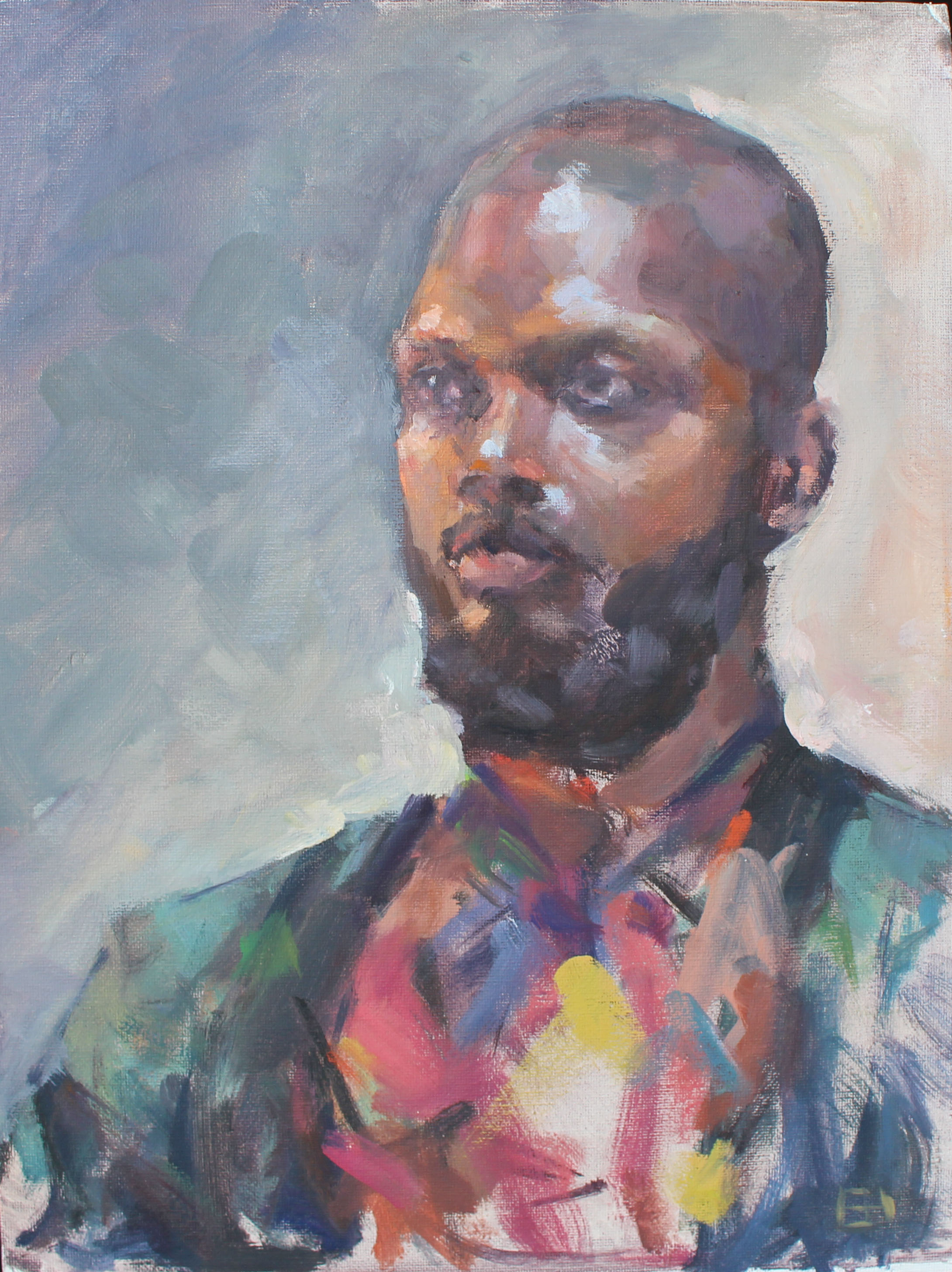  Oil on Canvas Board • 12" x 16" 