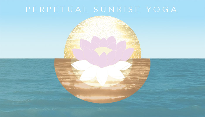  Buisness Card Design for Perpetual Sunrise Yoga Studio 