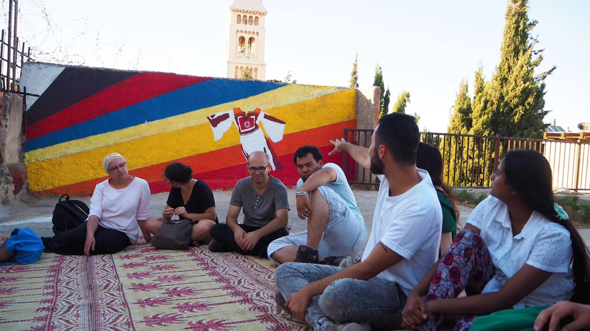 Jerusalem Intercultural Center, image 3, Mural Gathering.jpg