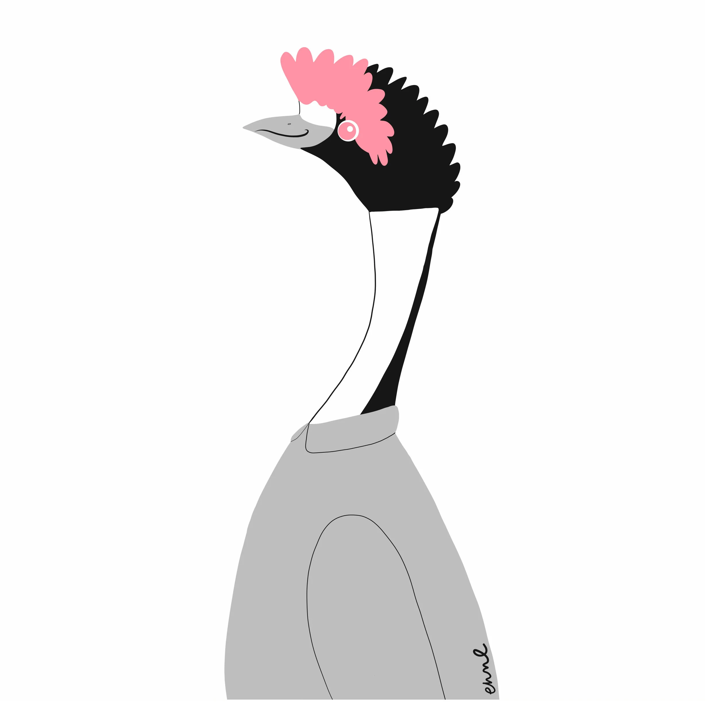 Hooded Grebe (Real and Endangered Series, 2018)
