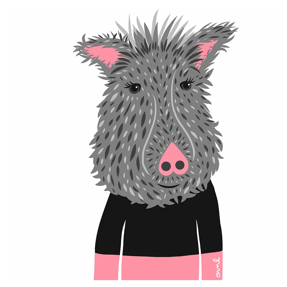 Chacoan Peccary (Real and Endangered Series, 2018)