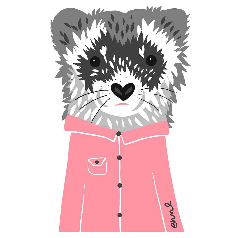 Black-footed Ferret (Real and Endangered Series, 2018)