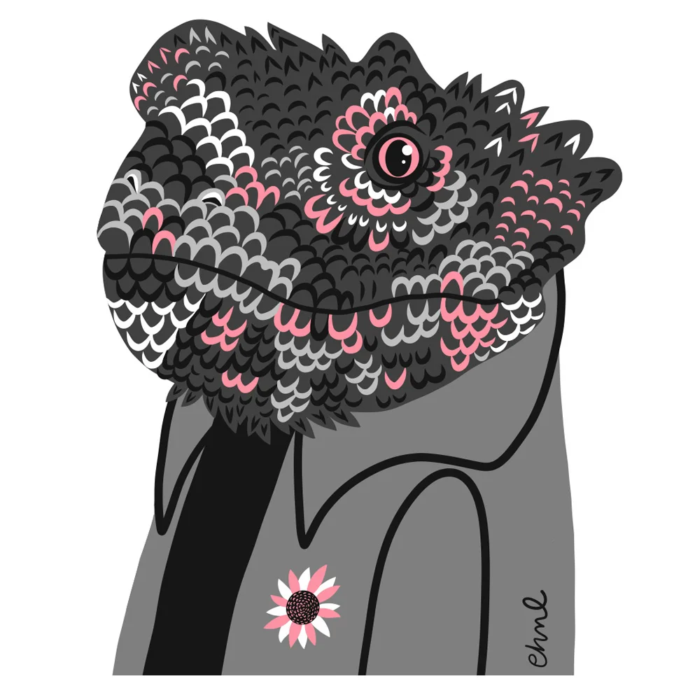 Chinese crocodile lizard (Real and Endangered Series, 2018)