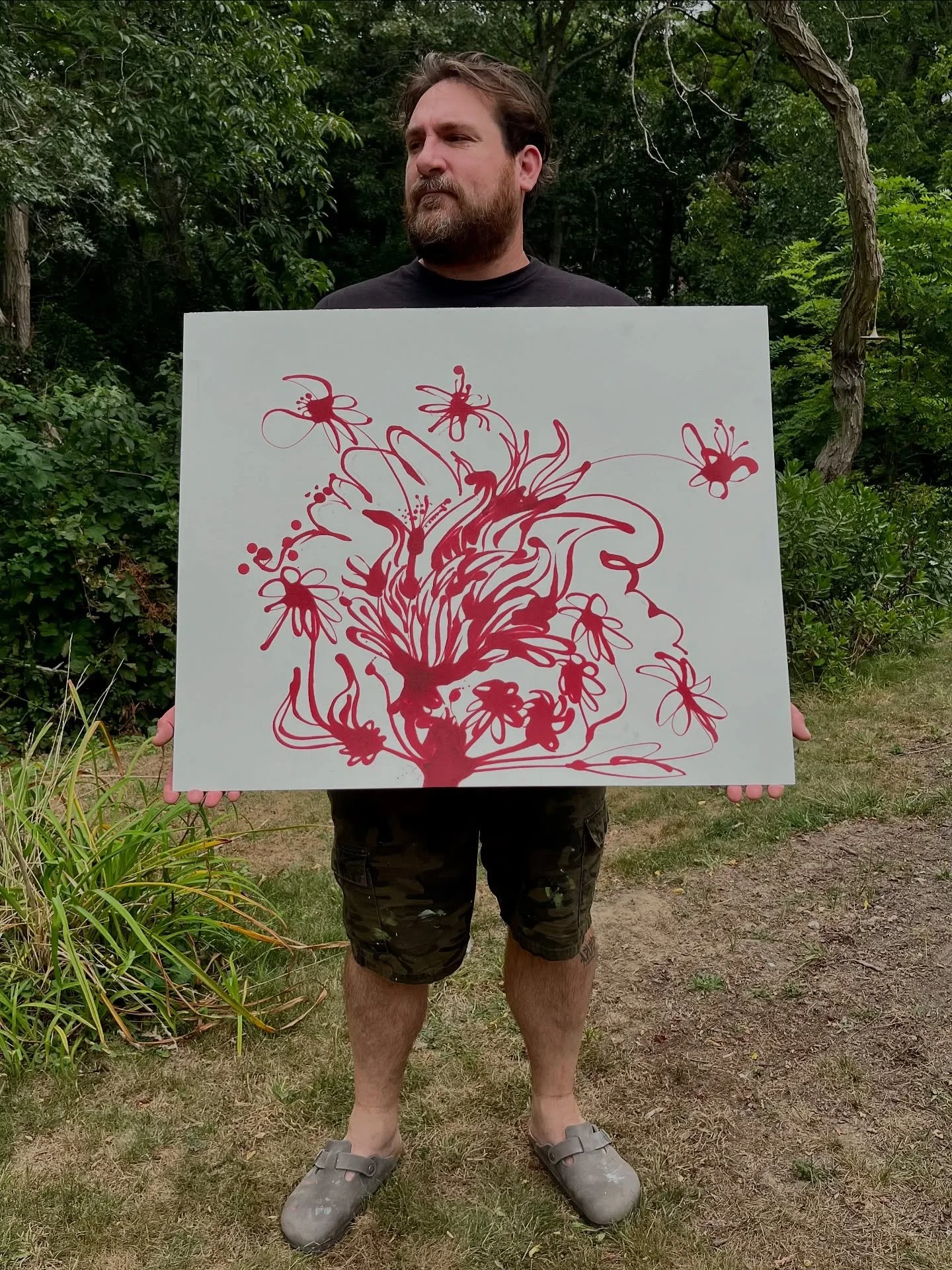 Today I present three quick drawings on matte board with alcohol markers.