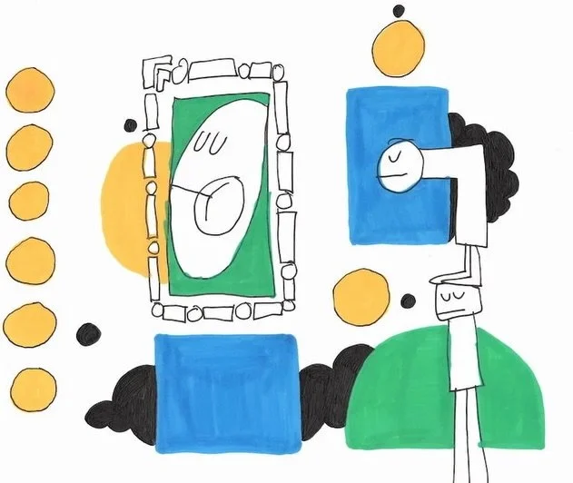 From the flat file comes a series of 8.5 x 11&rdquo; enamel marker and pen on paper.