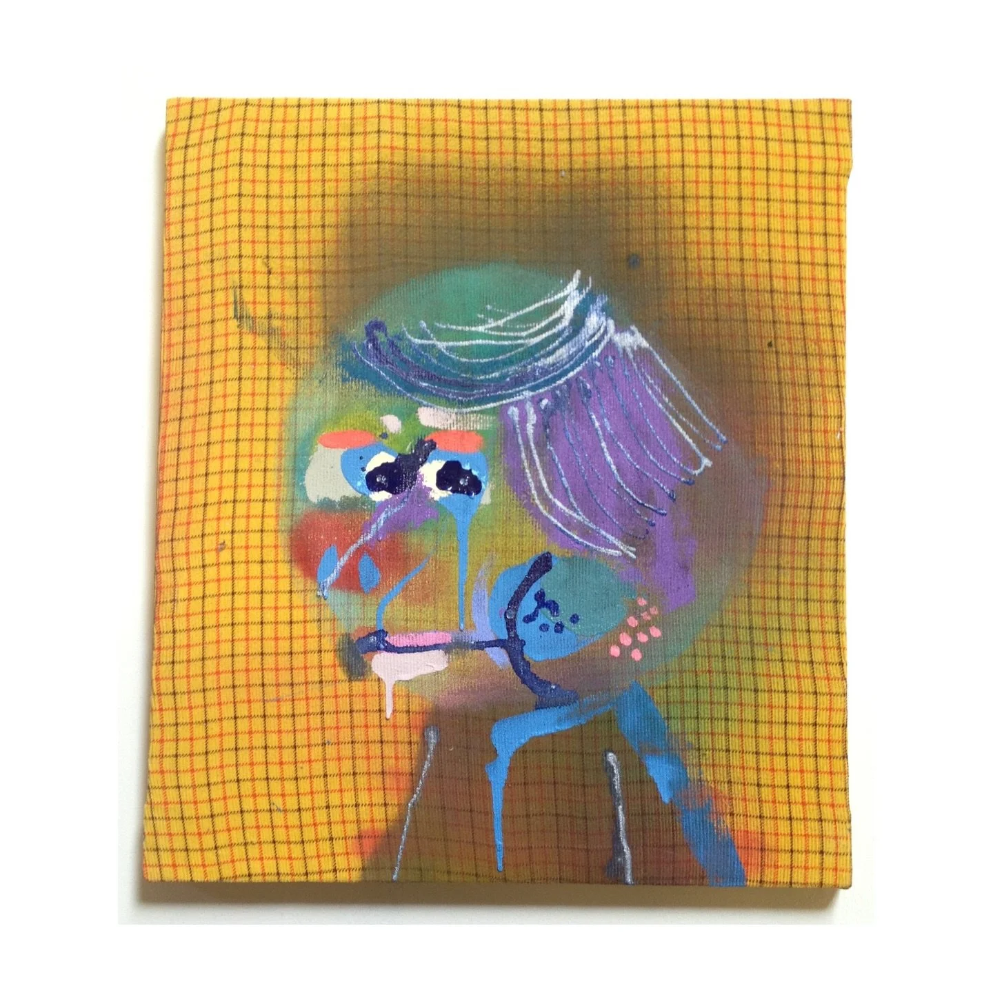 From the archives here are some mixed media facial portraits. All were over 25x30&rdquo; and done between 2008-2013