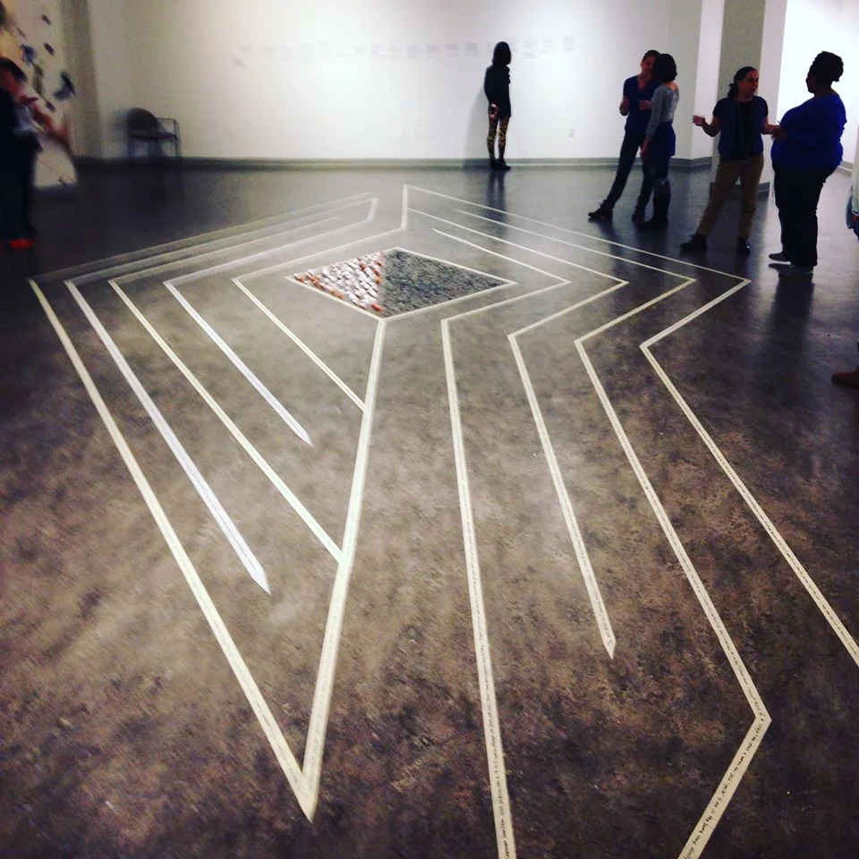 The Path We Walk, 2015, Vachon Gallery Socially engaged art by Hanako O'Leary, Bess Butterworth, Claire Bancroft