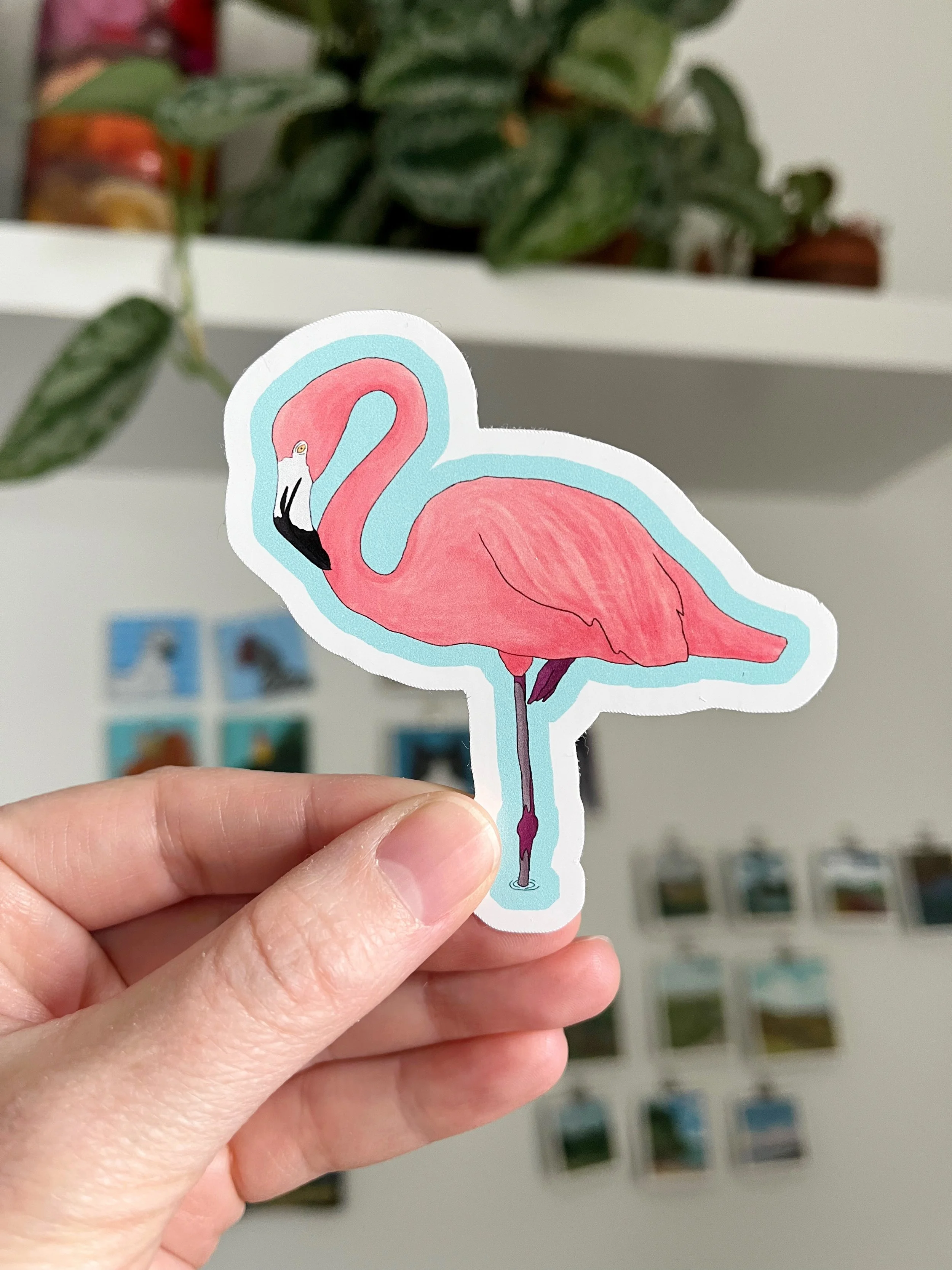 Flamingo Sticker