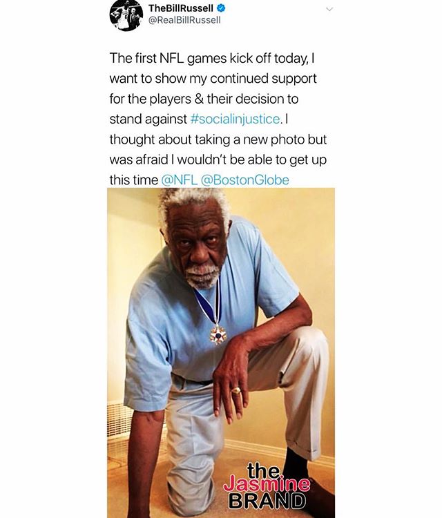 @realbillrussell Still I kneel. #shutupanddribble #morethananathlete #thetomboibrunch #becauseladieslovesportstoo #sportsentertainment&amp;mimosas #takeaknee