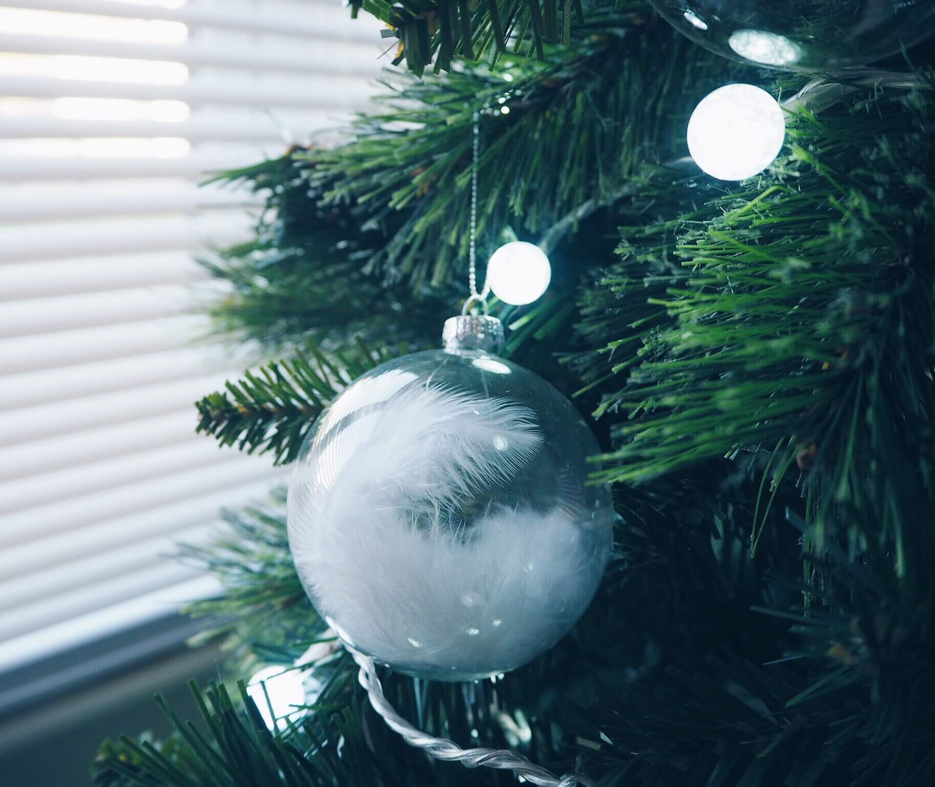 I have about 6 or 7 of these feather baubles
