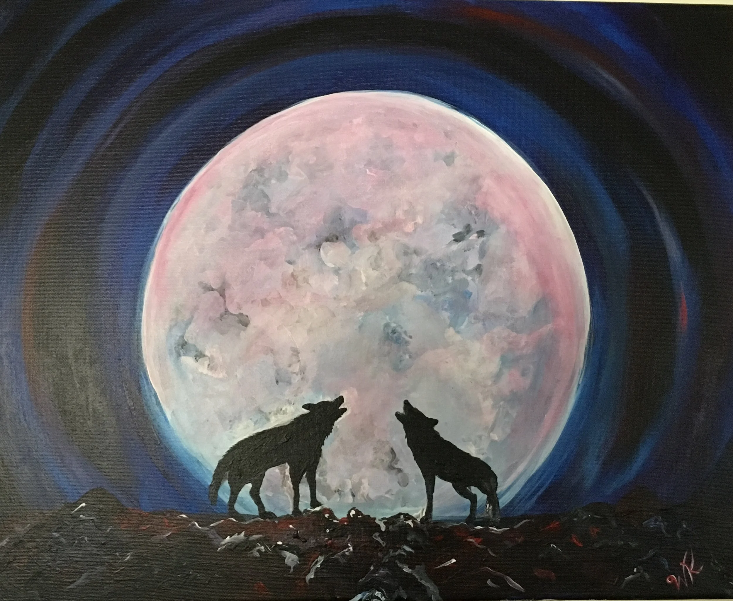 Two lone wolves form new pack