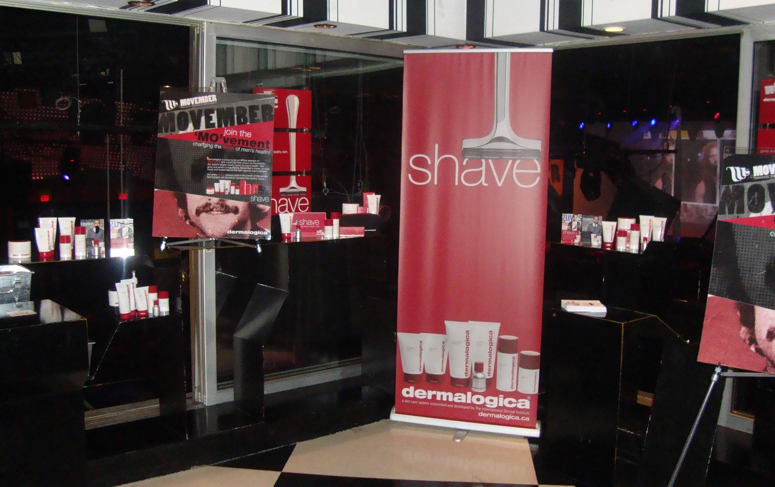 Product launch at retail location