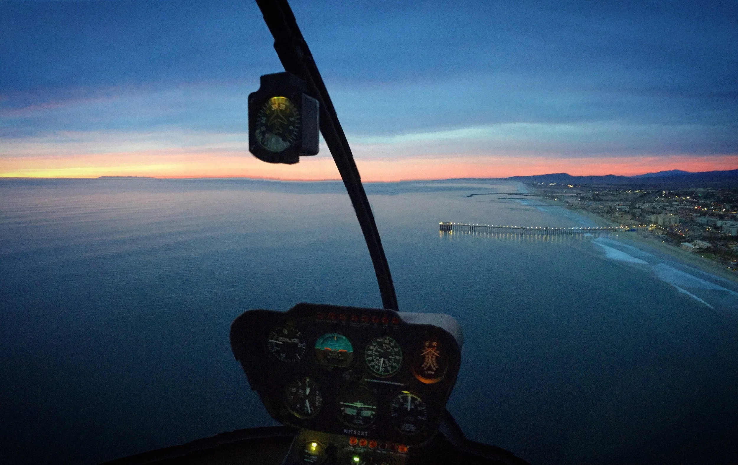Helicopter Tour San Diego County - Sunset Helicopter Ride