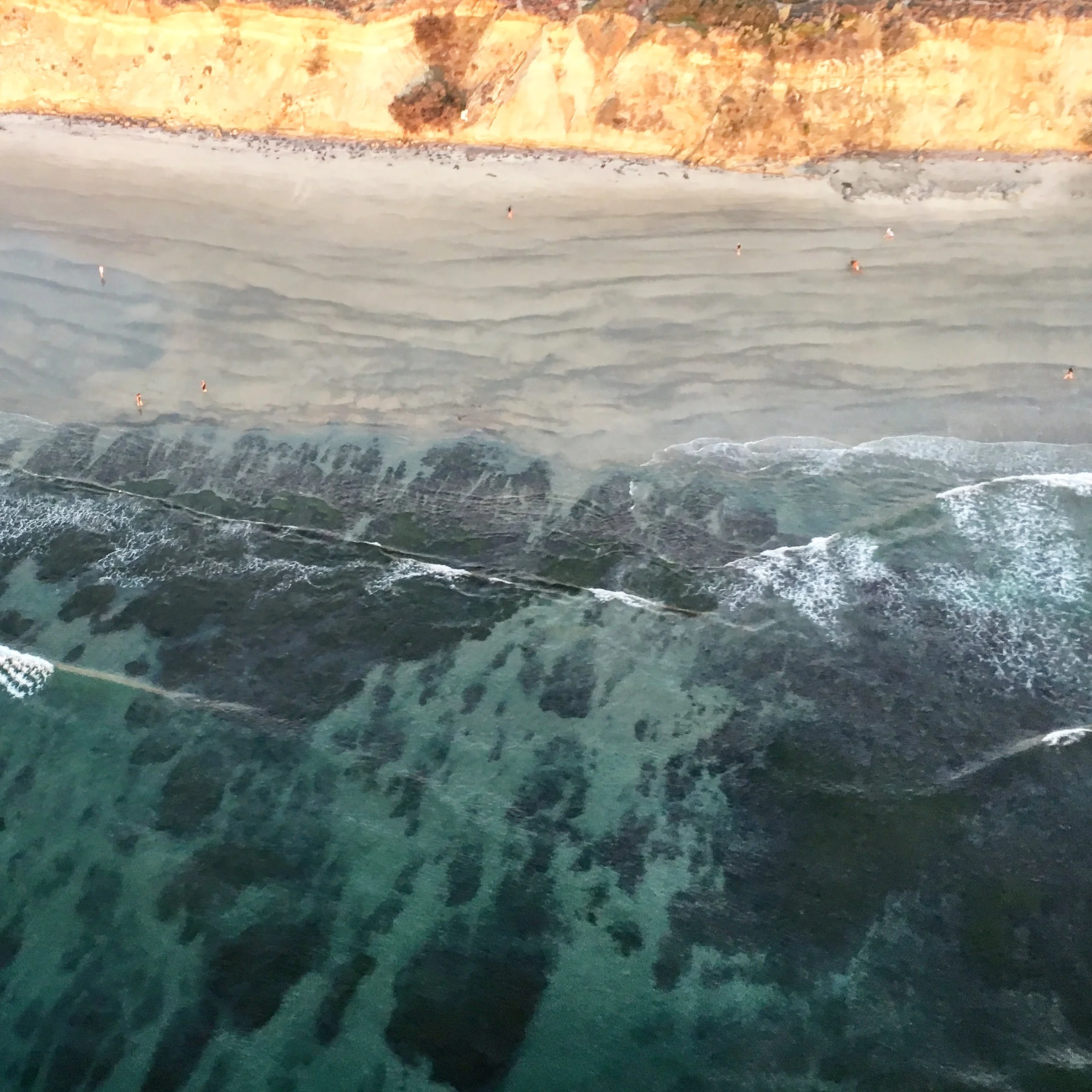 Helicopter Tour San Diego County - Solana Beach Reef
